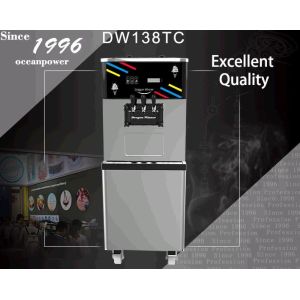 Touch Pad.Remote control Ice Cream Machine Frozen Yogurt machine adopted by Yogurberry.