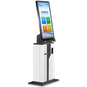 Cheap 21.5 Inch Management Self Service Kiosk Payment Terminal With Qr Code Scanner Printer Pos for sale