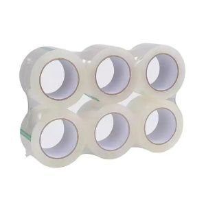 Customer Logo Printed Clear BOPP Packing Tape For Carton Sealing