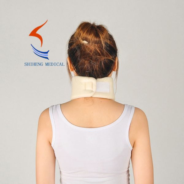 Quality Neck collar soft cervical elastic foam neck collar breathable in S-XL size wholesale