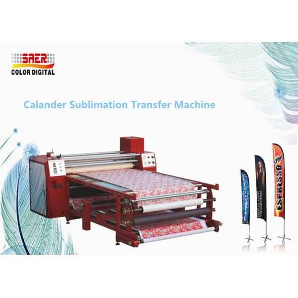 Quality Sublimation Rotary Textile Calender Machine 600mm Drum Diameter For Garment Shops wholesale
