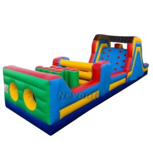 Customizable Inflatable Obstacle Course Equipment Unisex As Picture or Custom