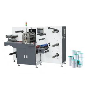 Intermittent Full Rotary Label Die Cutting Machine with Web Guide