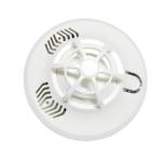 AC220V Power 4-Wire Smoke Detector With Relay Output For Power Cubicle In Alarm