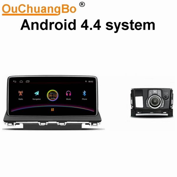 Quality Ouchuangbo car radio player android 4.4 for Mazda CX-4 with gps navi 3g wifi SWC dual zone capacitance multiple wholesale