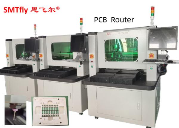 Quality PCB Manufacturing Machine / PCB Depaneling Router Machine with 0.01mm Precision wholesale