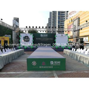 Cheap Bolt Aluminum Stage Truss For Outdoor Event , Custom Design Aluminum Triangle Truss for sale