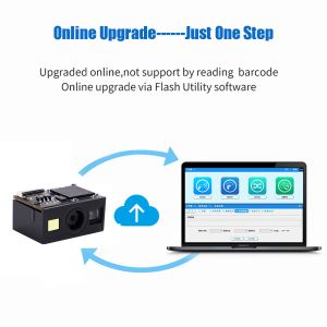 OEM Fixed Barcode Scanner Module Mini 2D Barcode Scan Engine 4mil Resolution