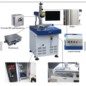 Portable desktop fiber laser marking machine 20w metal marking machine