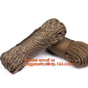 Military standard barided Static Ropes, Air cargo restraint military pallet nets