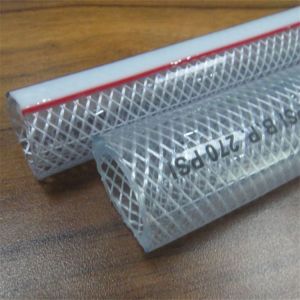 Two Layer or Three layer Fiber Braiding reinforced car washing Use PVC Soft