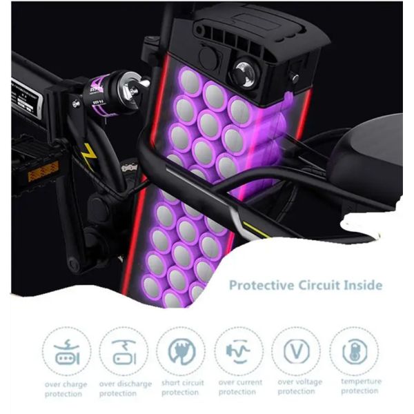 LiFePO4 Lithium Battery 24V 36V 48V 40AH 60AH Rechargeable OEM ODM Lithium Li-Ion Battery Packs For E-bike/Wheelchair