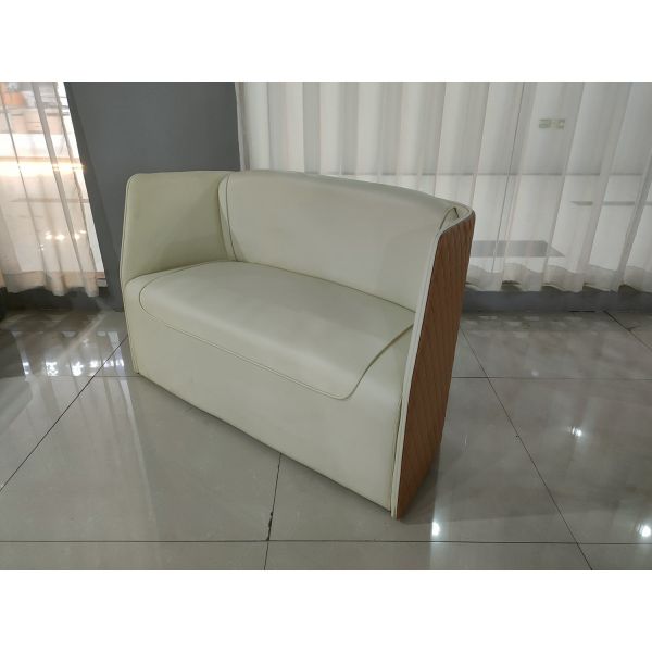 Quality Armrest 78cm Height Iron Pipe Streamlined Recliner wholesale