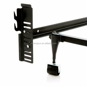 Silver Zinc Plated Swivel Bed Frame Hinge Bracket for Metal Headboard Hooks