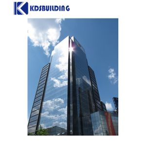 modern construction aluminum perforated facade panel glass curtain wall cladding