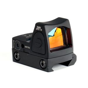 Mini RMR Red Dot Sight Collimator Rifle Reflex Sight Scope Fit 20mm Weaver Rail