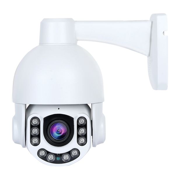 YGHT 4X 8MP Metal PTZ IP Camera with 4X Zoom, Vehicle/Human Detection, Two-Way