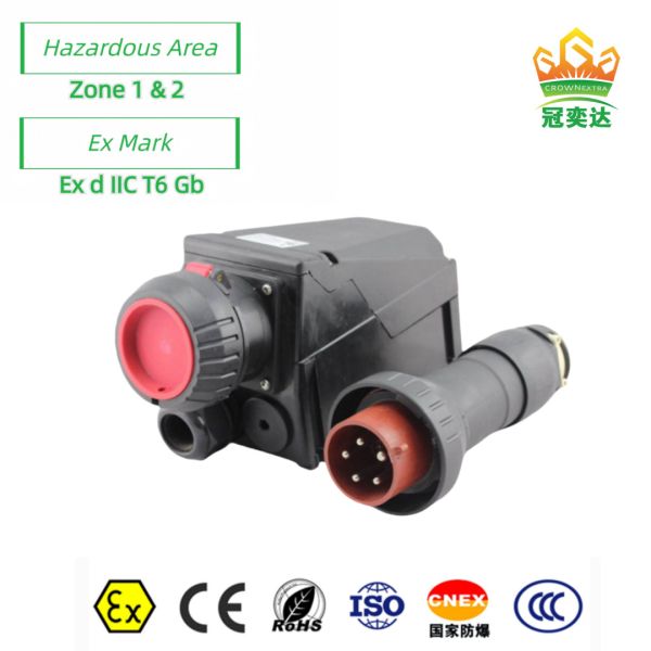 Quality Durable Explosion Proof Plug and Socket The and Durable Solution for Electrical Connections in Hazardous Location wholesale