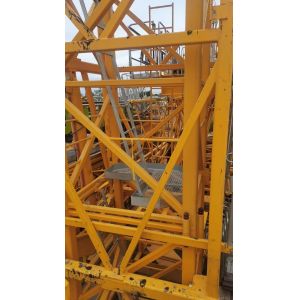 8T Car Type Second-Hand Tower Crane Zoomlion W6015-8 for Construction Projects