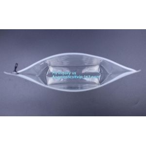 Quad Seal Bottom Load Metallized pouch Metal Slider Zipper Packaging Bag, Metal