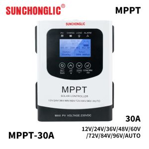 Intelligent 30A MPPT Solar Charge Controller Stable 24v MPPT Charge Controller