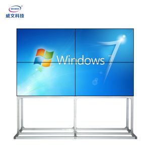 Cheap 46Inch FHD Indoor Video Wall 2x2 3.5mm Bezel with aluminum bracket for sale