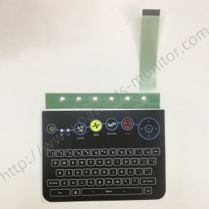 GE MAC2000 ECG Machine Keypad With ECG Button Film Assembly Parts Replacement