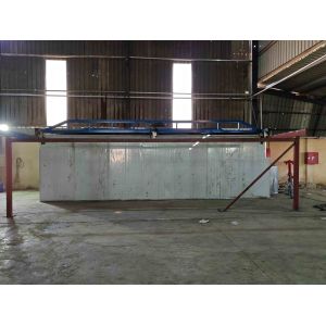 ABD Adjustable Conveyor Speed Full-automatic Horizontal Powder Coating Line With Standard Surface Area 400m2/T