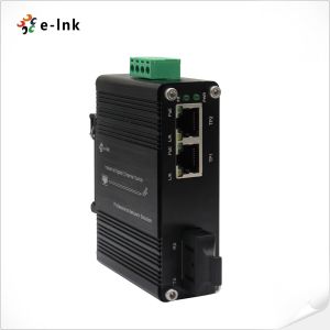 China Auto MDI 30W Fiber Optical Media Converter 1 Port 100Base-FX Aluminum Case on sale