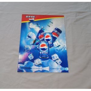 Reusable UV Printing 3D Lenticular Advertising Printing