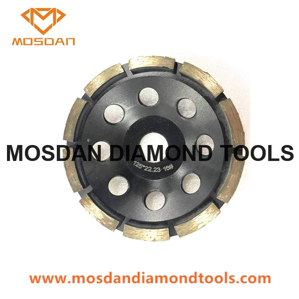 Single Row Segment Cup Wheel for Stone Grinding