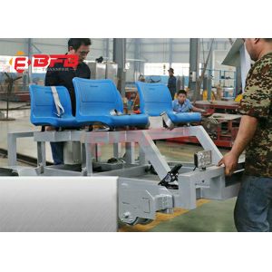 Automated Inspection Aluminium Lithium Battery Transfer Cart Rail Detect Trolley