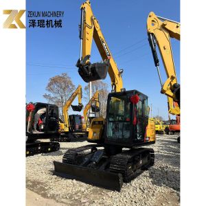 Second Hand Sany SY75C Pro 7.5 Ton Mini Crawler Digger With ISUZU Engine