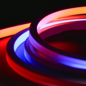 China DC24V DMX512 Neon Light IP67 Silicone LED RGBW 4000K CE UL Qualified on sale
