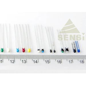 Alloy Lead Wire Epoxy Precision NTC Thermistor For Batterypack Batterycharger