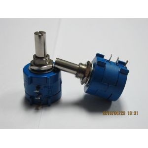 2W 10 laps Multi-turn wire wound potentiometer R&L-3590S-2-104 100k ohm