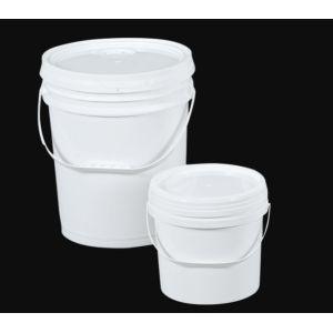 Gasketed UV Resistant Five Gallon Plastic Buckets Excellent For Industrial Needs