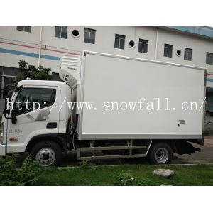 Customized Frp Meat Rail Truck Box With Manual Transmission High Intensity