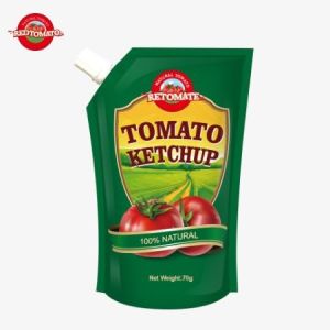 China Available At Factory Prices, Our Convenient 70g Sachets Of Ketchup Meet International Standards on sale