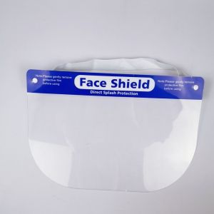 Acid Alkali Proof Clear Plastic Face Shield Reasonable Structure Convenient
