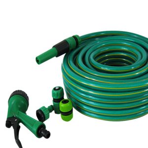 Polyester Reinforced PVC Braided Garden Hose With Excellent Adaptability