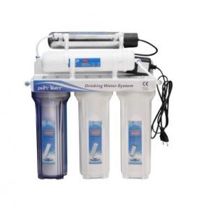 Cheap White Color Reverse Osmosis Water Filtration System With UV Filter Cartridge for sale