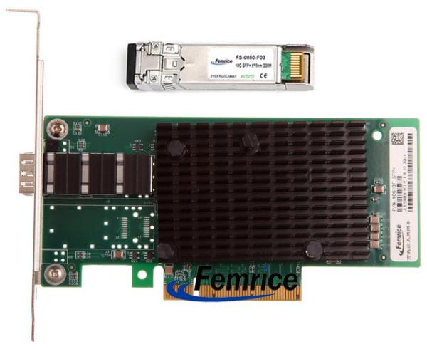 Femrice 10G 1 Port Gigabit Ethernet Server And Workstation Application Server