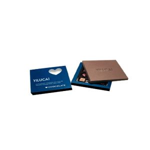Flip Cardboard Chocolate Boxes High-End Custom Printed 250gsm ~ 1500gsm