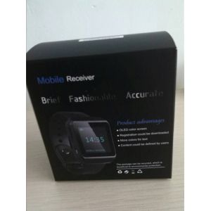 High quality wireless portable waterproof wrist touch screen watch receiver