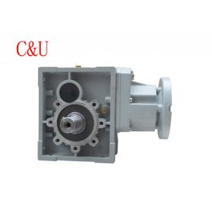 KRV Helical Gear Reducer High Torque High Efficiency Aluminum Alloy Housing