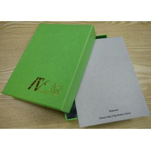 Eco-friendly Recycled Unbleached Two Side Grey Chipboard in Gray Color