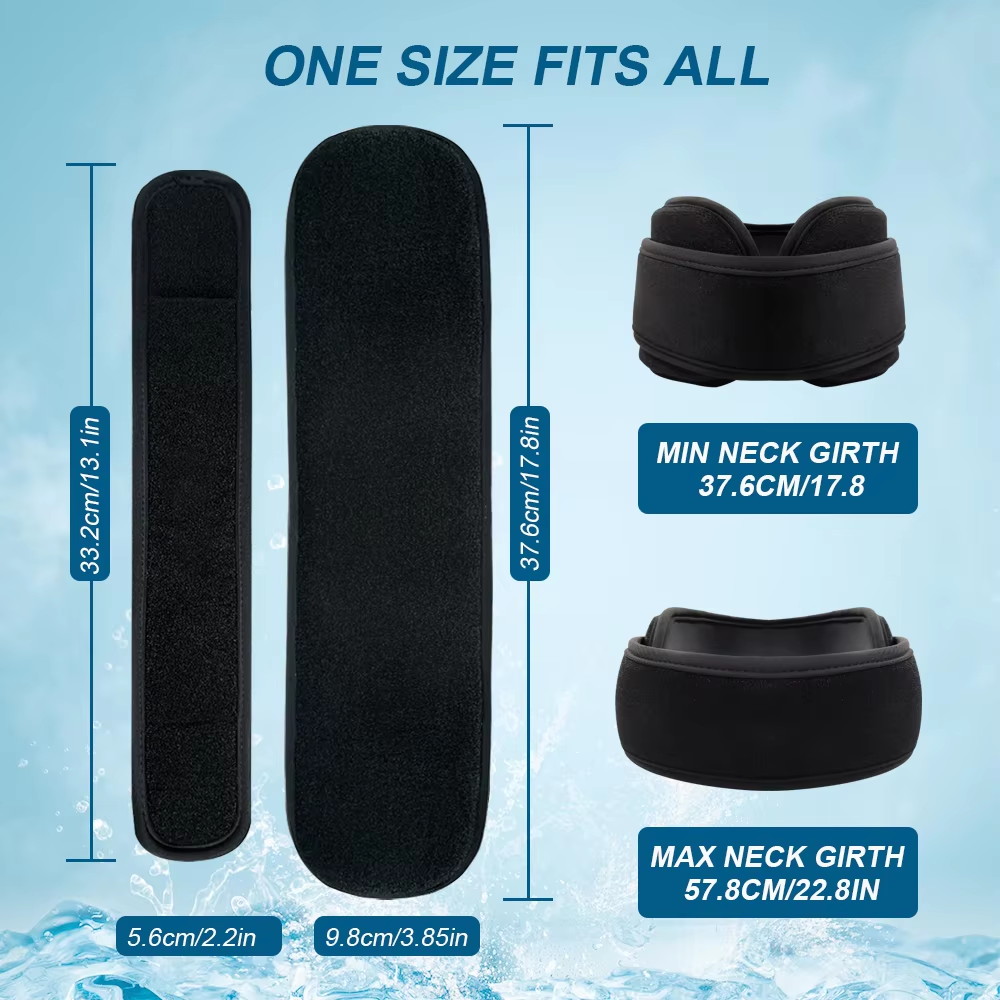 Hot & Cold Wrap Ice Packs for Neck Pain Relief