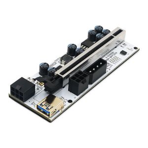 009S Plus PCIE Riser 1x To 16x Graphic Extension Rfor Bitcoin GPU Mining For
