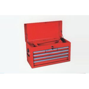Red Glossy Coating 6 Drawer Top Tool Chest And Cabinet with a Lift - out Box(THB